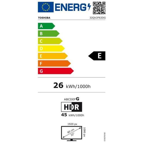 32qv2f63dg - Téléviseur QLED 32'' (80 Cm) - Full HD - Dts Virtual:x - Smart TV - 2xHDMI