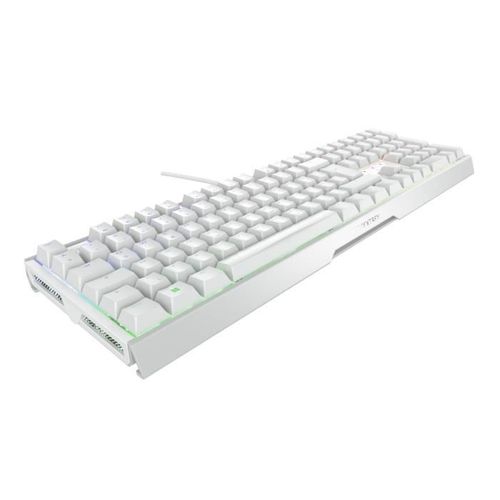 Clavier Gamer Filaire - Xtrfy Mx 3.1 - Boîtier Aluminium Tendance - Blanc