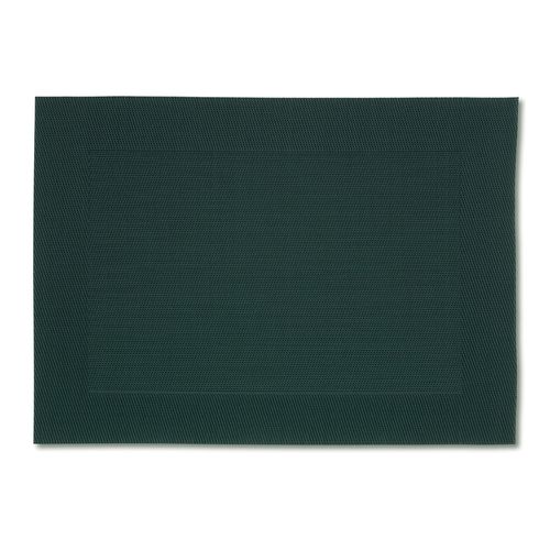 Set De Table Nicoletta Vert 45x33 Cm (lot De 2) En Plastique