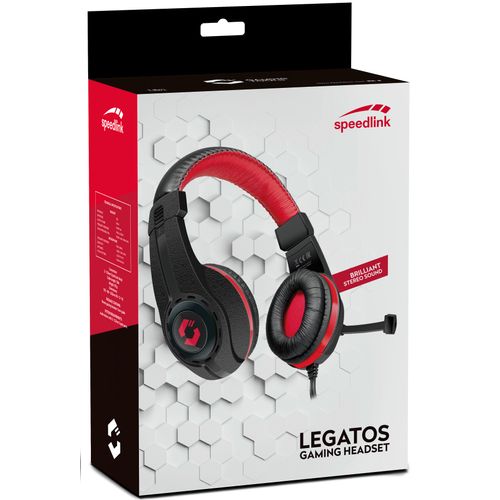 Casque Gaming Speedlink Legatos Pour PC