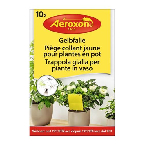 Lot De 10 Pièges Collants Pour Plantes