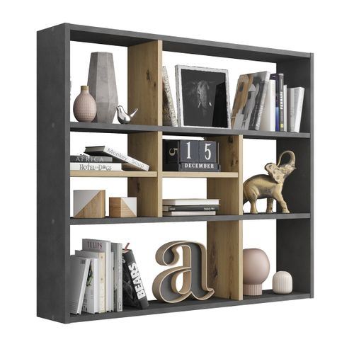 Etagère Murale 9 Compartiments L90 Cm