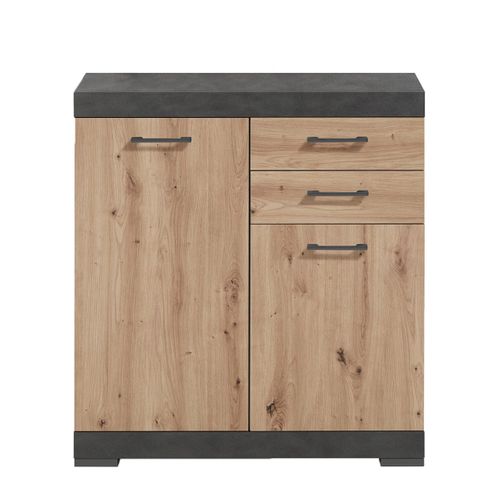 Buffet Avec 2 Portes Et 2 Tiroirs L80cm