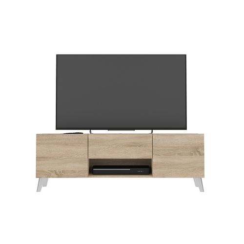 Meuble TV 2 Portes 1 Tiroir - L140 Cm