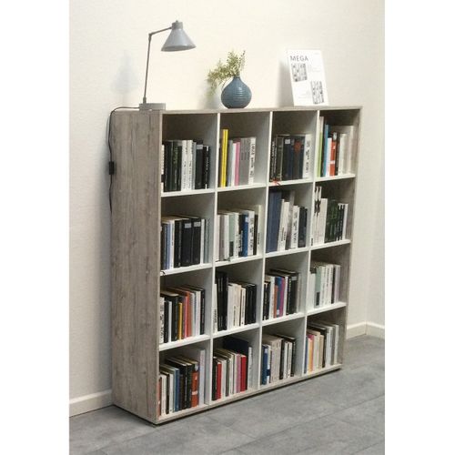 Meuble à 16 Cases - L138,5 X L33 Cm X H143 Cm