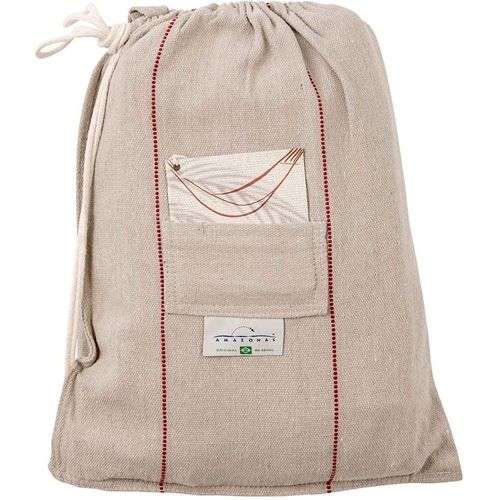 Hamac Artisanal Brésilien Avec Sac De Rangement Sable