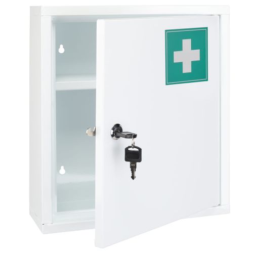 Armoire à Pharmacie 31,5x10x36 Cm Acier