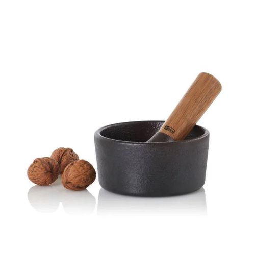 Mortier + Pilon En Bois D'acacia - Mo15