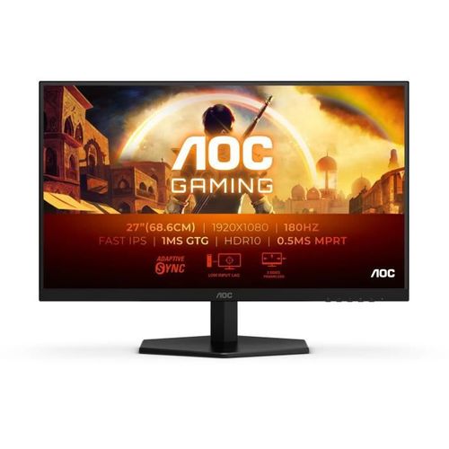 Ecran PC Gamer  - 27g42e - 27'' Fhd - Dalle Ips - 180hz - 0,5ms Mprt - Adaptive Sync - HDMI / Dp