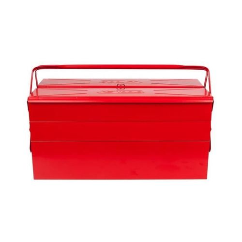 Caisse à Outils 999.0120 Caisse Métallique Avec 5 Compartiments - L.420 Mm - Articulations Rivetées