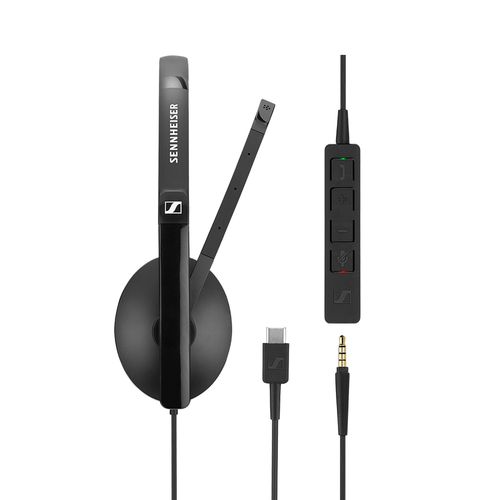 Casque Micro Filaire Sc 135 Usb-c Noir