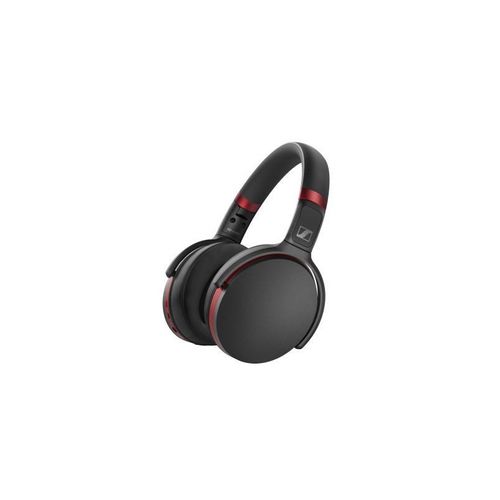 Casque Circum Aural  Hd 458bt Avec Bluetooth Noir Et Rouge