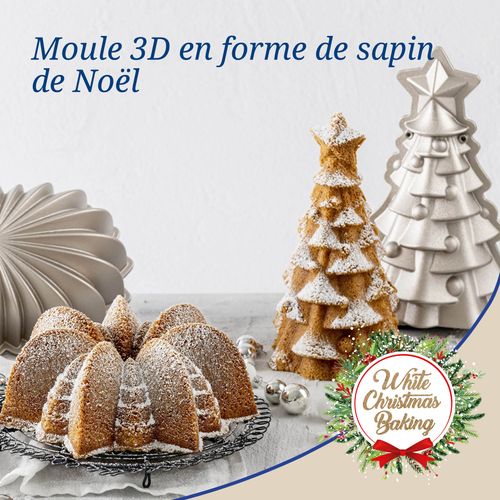 Moule à Gâteaux Original En Forme De Sapin De Noël 17 X 7,5 Cm Christmas