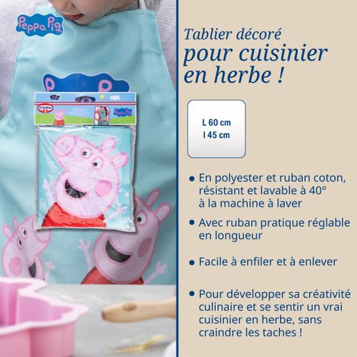Tablier De Cuisine Pour Enfants Dr. Oetker Peppa Pig