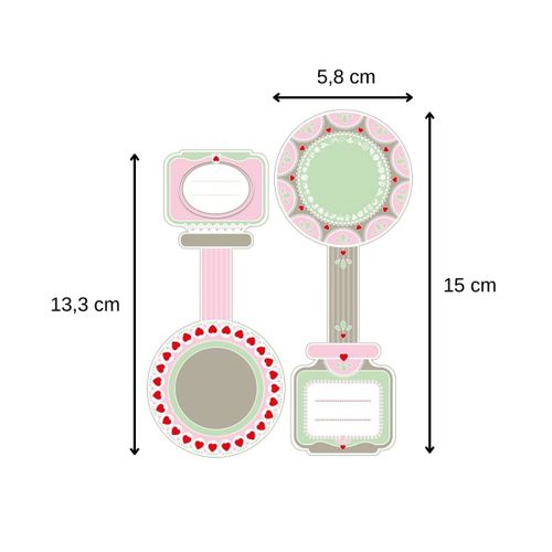 Lot De 16 Étiquettes Pot De Confiture Dr Oetker Confiture