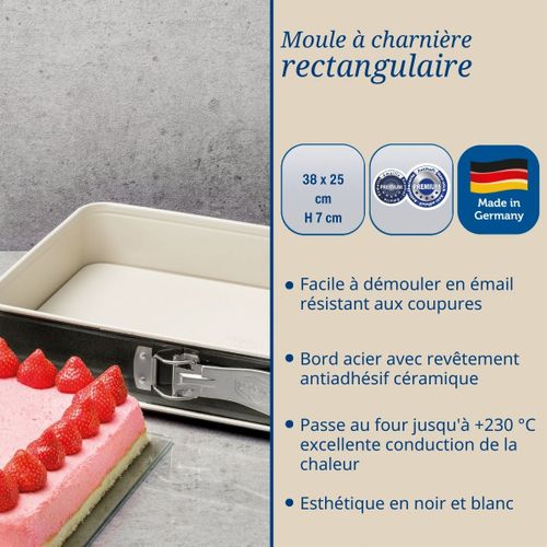 Moule à Charnière Rectangulaire 38 X 25 Cm Dr Oetker Back-trend