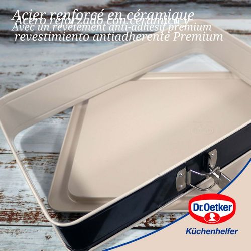 Moule à Charnière Rectangulaire 38 X 25 Cm Dr Oetker Back-trend