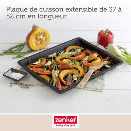 Plaque De Cuisson Four Extensible De 37 à 52 Cm Black Metallic