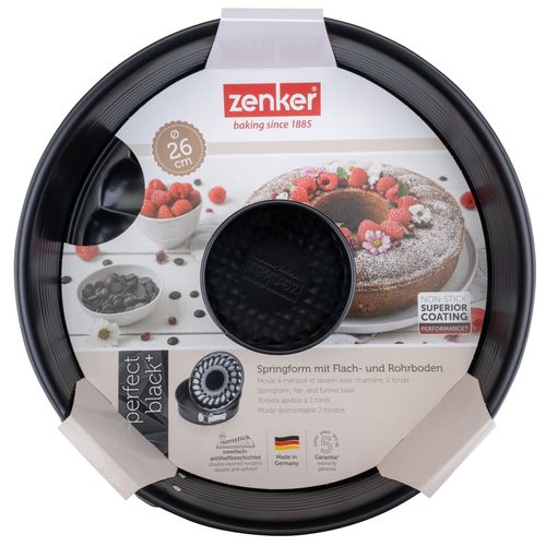 Moule à Manqué Et à Savarin Double Fond 26 Cm Zenker Perfectback+