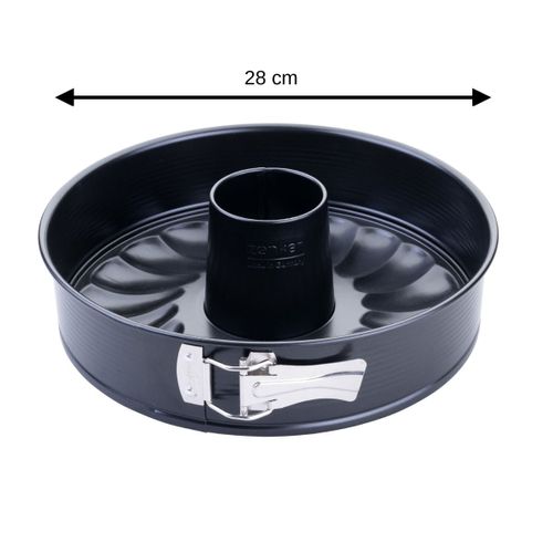 Moule à Manqué Et à Savarin Double Fond 28 Cm Zenker Perfectback+