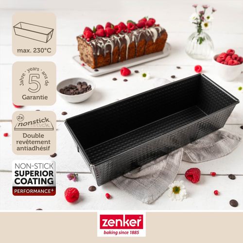 Moule à Cake 35 X 11,5 X 7 Cm Zenker Perfectback+