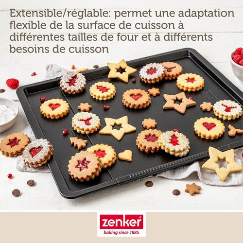 Plaque De Cuisson Four Extensible De 37 à 52 Cm Perfect Black +