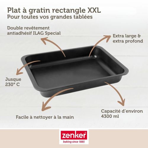 Plat à Four XXL 40 X 29 X 6 Cm Special Cooking