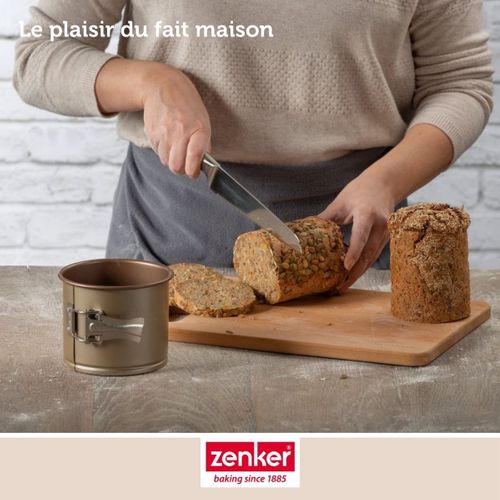 Petit Moule à Panettone 12 X 10 Cm Zenker Mojave Gold