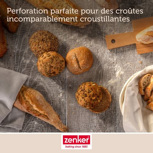 Moule à Petits Pains Individuels Ronds 6 Empreintes 33 X 22 Cm Mojave Gold