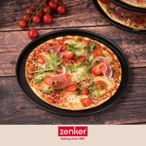 Set De 3 Plaques à Pizza Et Une Grille De Superposition 29 Cm Special Countries