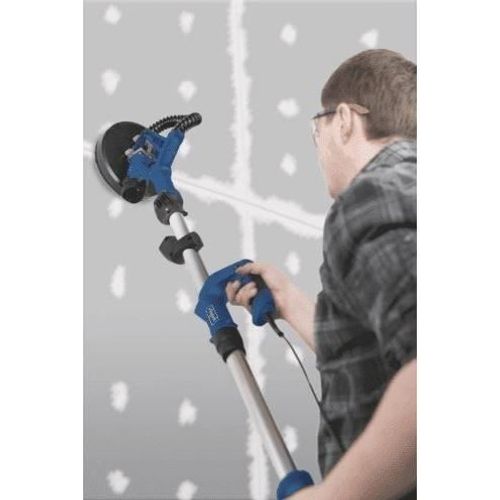 Ponceuse Pour Murs Et Plafonds Télescopique Ds920x - 210 Mm - 710w (1 Tuyau 4m, 6 Disques Abrasifs)