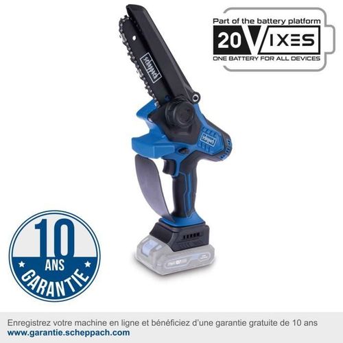Tronçonneuse Sans Fil Bc-ps150-x - Longueur De Coupe De 15,8cm + Compacte Et Légère - 20v Ixes