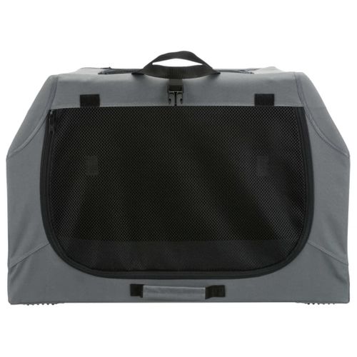 Caisse De Transport Pour Chiens Easy Soft S/m Gris