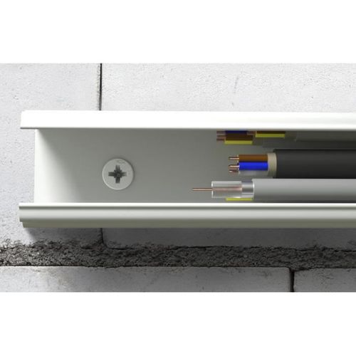 Cheville Clou Nf 8x120/80 Avec Collerette Épaisse Et Clou Tete Fraisée - Boîte De 100