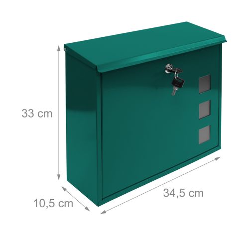 Boîte Aux Lettres Design En Métal