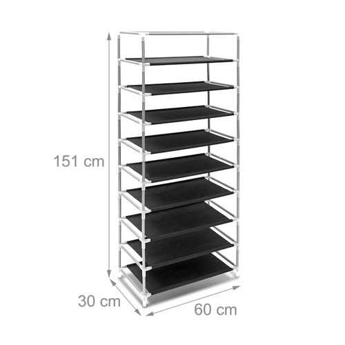 Armoire à Chaussures En Tissu Pliante