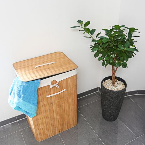 Panier à Linge Bambou Rectangle