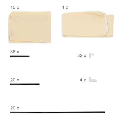 Meuble à Chaussures Valentin Tissu