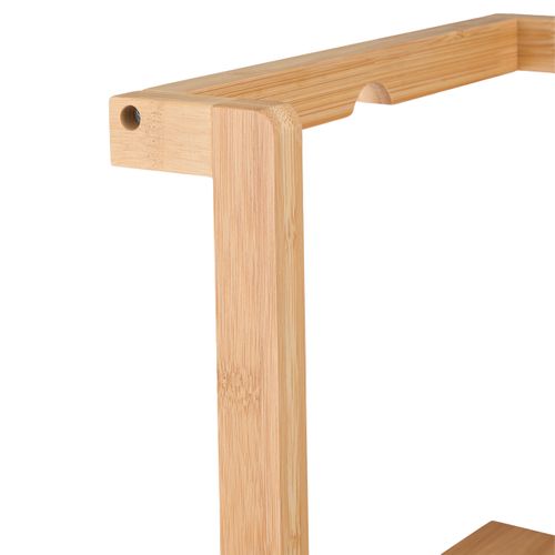 Étagère De Salle De Bain En Bambou