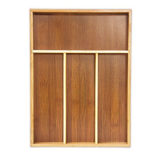 Range-couverts Bambou Bac à Ustensile