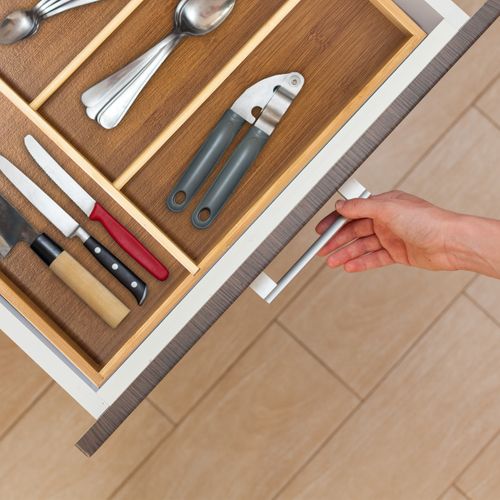 Range-couverts Bambou Bac à Ustensile