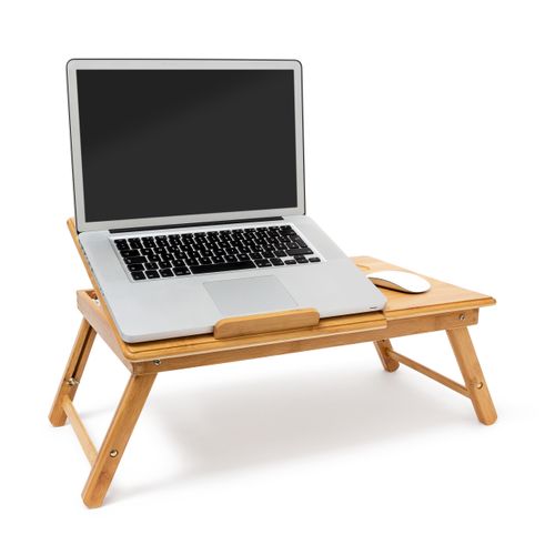 Table Pliante Ordinateur Portable Bambou