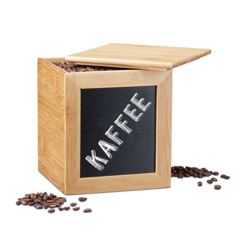 Boîte De Rangement Bambou Ardoise