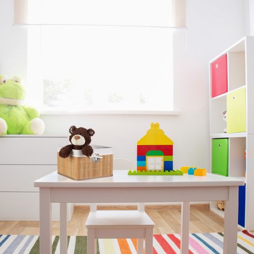 2x Corbeilles Panier De Rangement Bambou