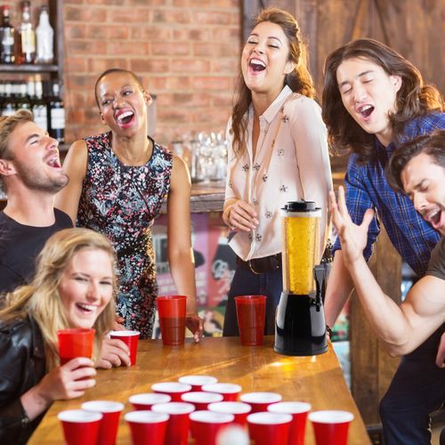 Colonne à Bière Avec Robinet Et Gobelets