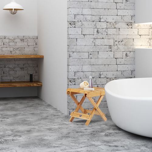 Tabouret En Bambou Pliant Salle De Bain