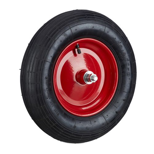 Roue De Brouette En Caoutchouc Air Givré