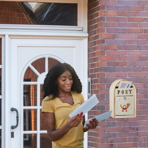 Boîte Aux Lettres Antique Western