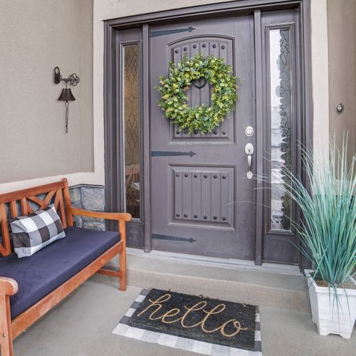 Cloche Sonnette En Fonte, Clé Et Serrure