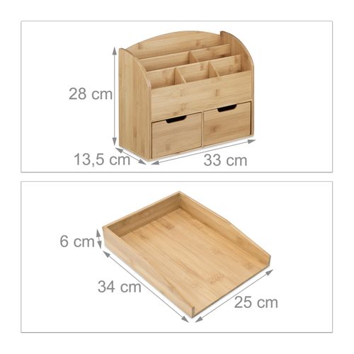 Ensemble De 3 Organiseurs De Bureau